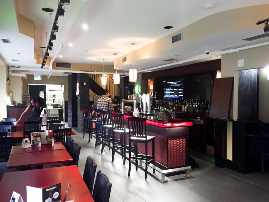 All Star Wings College ST restaurant construction project by Construction by Mirage Las Vegas general contractor