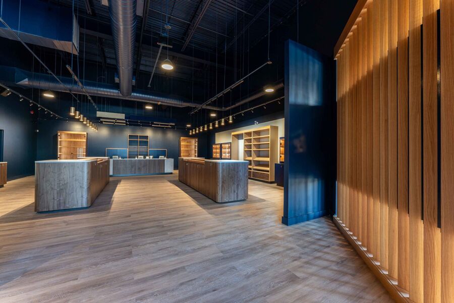 Completed retail construction project by Construction by Mirage Las Vegas general contractor