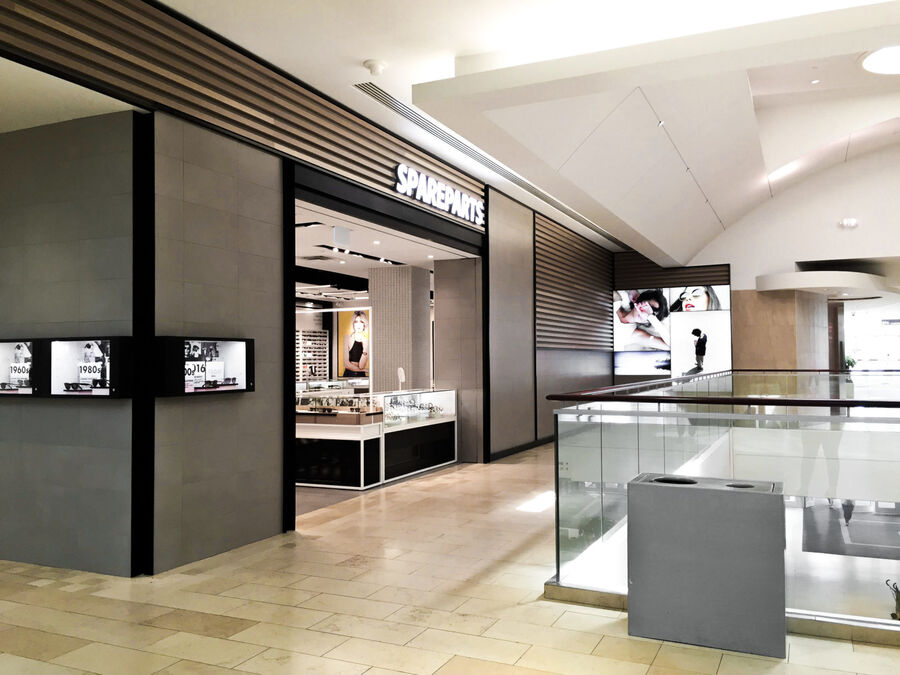 Spareparts retail store construction project by Construction by Mirage Las Vegas general contractor