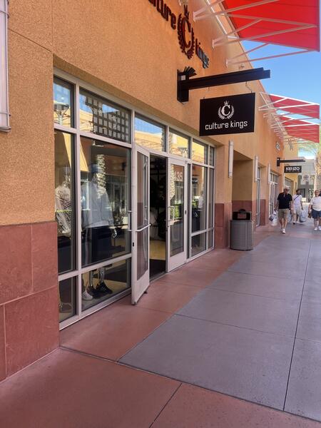 Culture Kings Las Vegas retail store construction project by Construction by Mirage Las Vegas general contractor