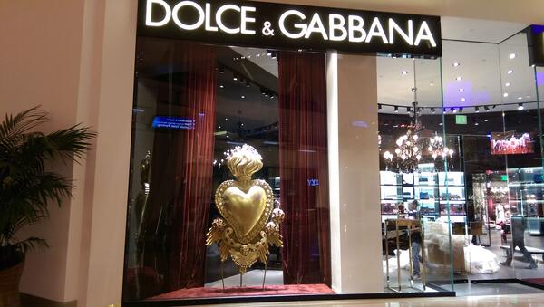 Dolce & Gabbana retail store construction project by Construction by Mirage Las Vegas general contractor