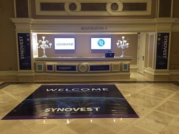 Synovest Systems commercial event installation project by Construction by Mirage Las Vegas general contractor